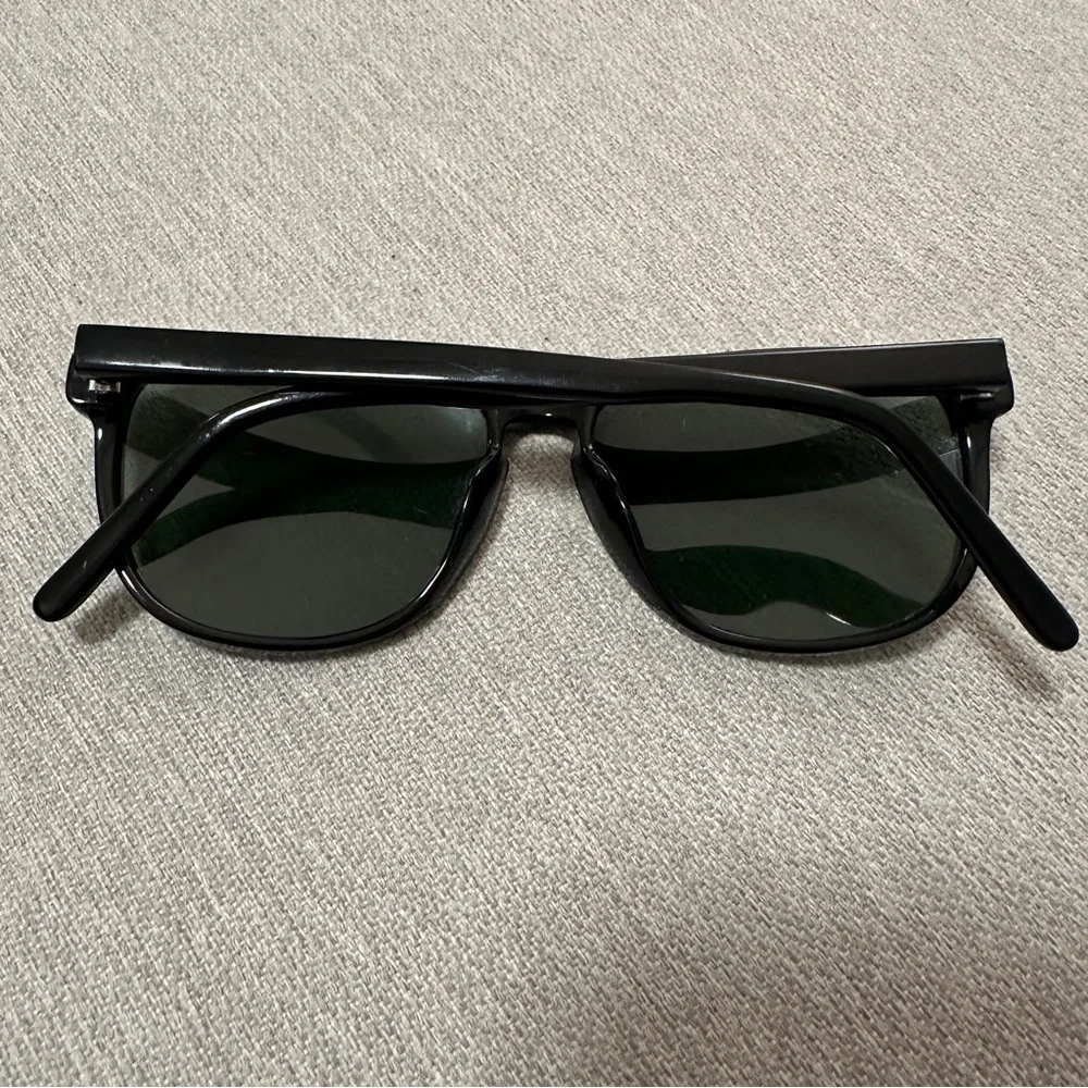 Large Square Black Sunglasses